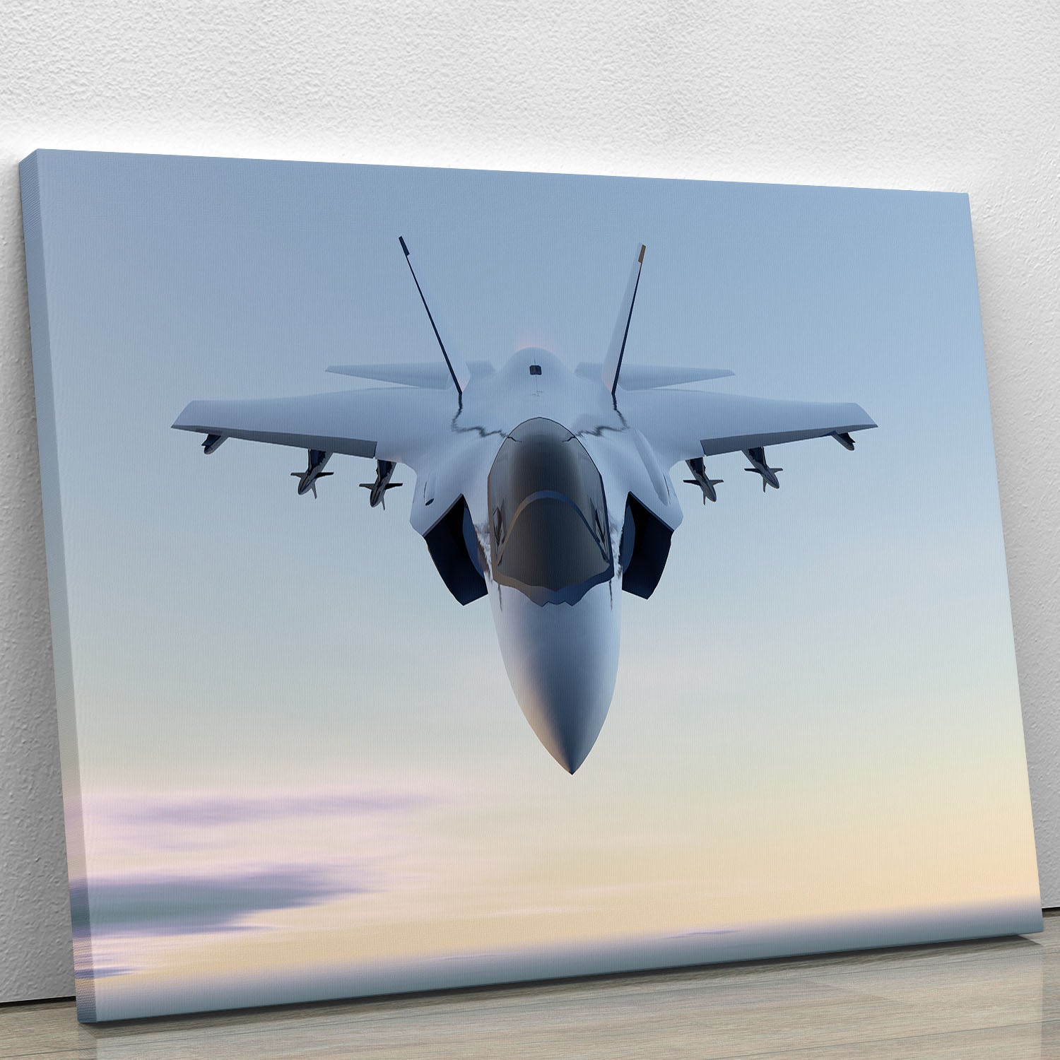 3D Jet F-35 fighter Canvas Print or Poster - Canvas Art Rocks - 1