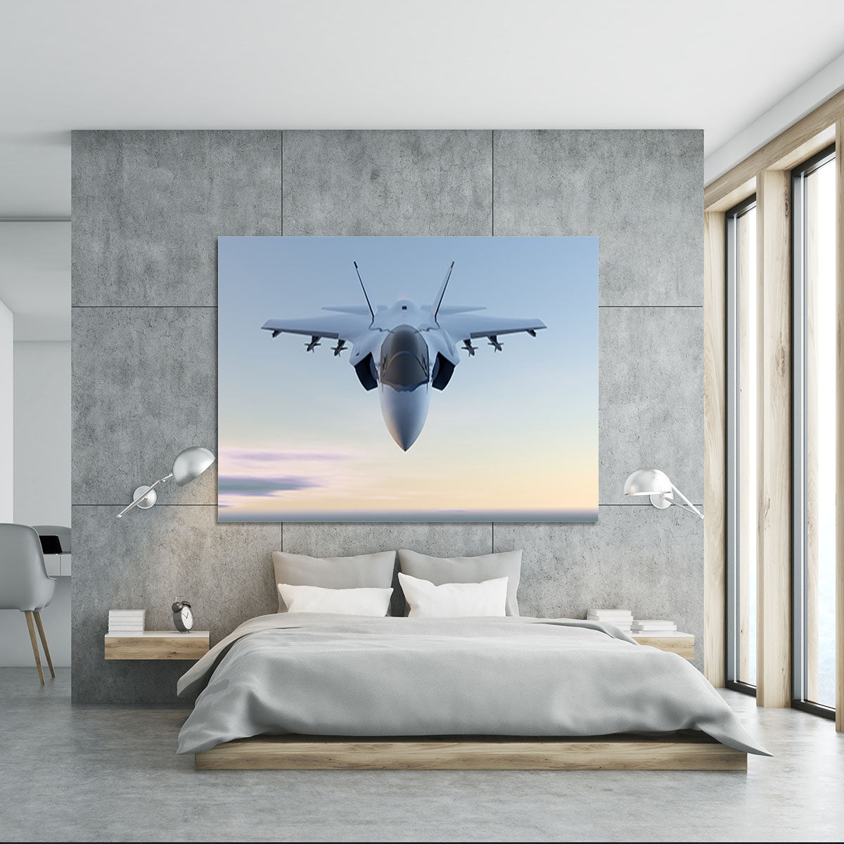 3D Jet F-35 fighter Canvas Print or Poster - Canvas Art Rocks - 5