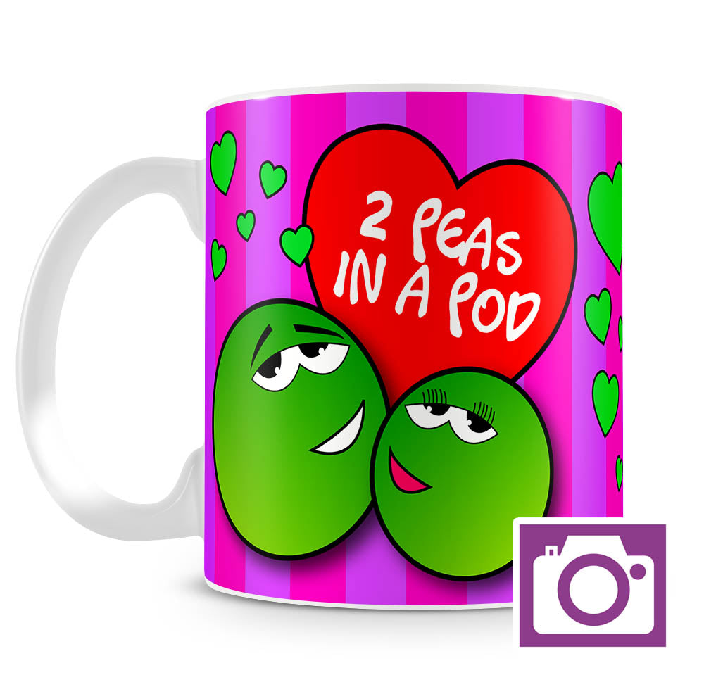 Personalised Mug - Pea's In A Pod a