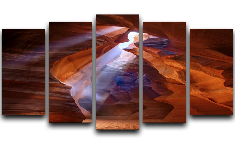 Pure Photodelight2 5 Split Panel Canvas - Canvas Art Rocks - 1