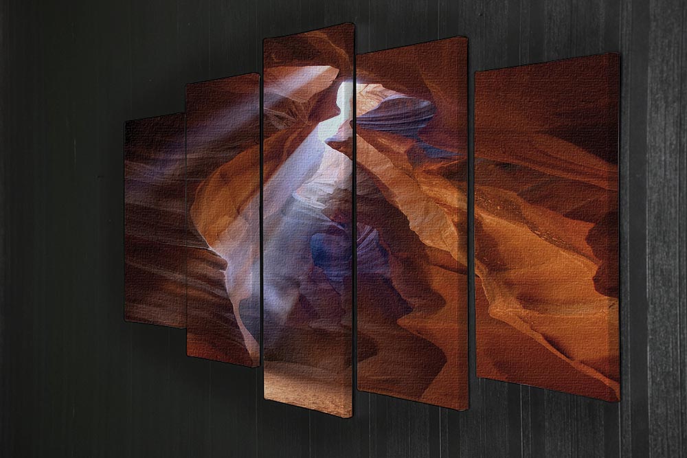 Pure Photodelight2 5 Split Panel Canvas - Canvas Art Rocks - 2