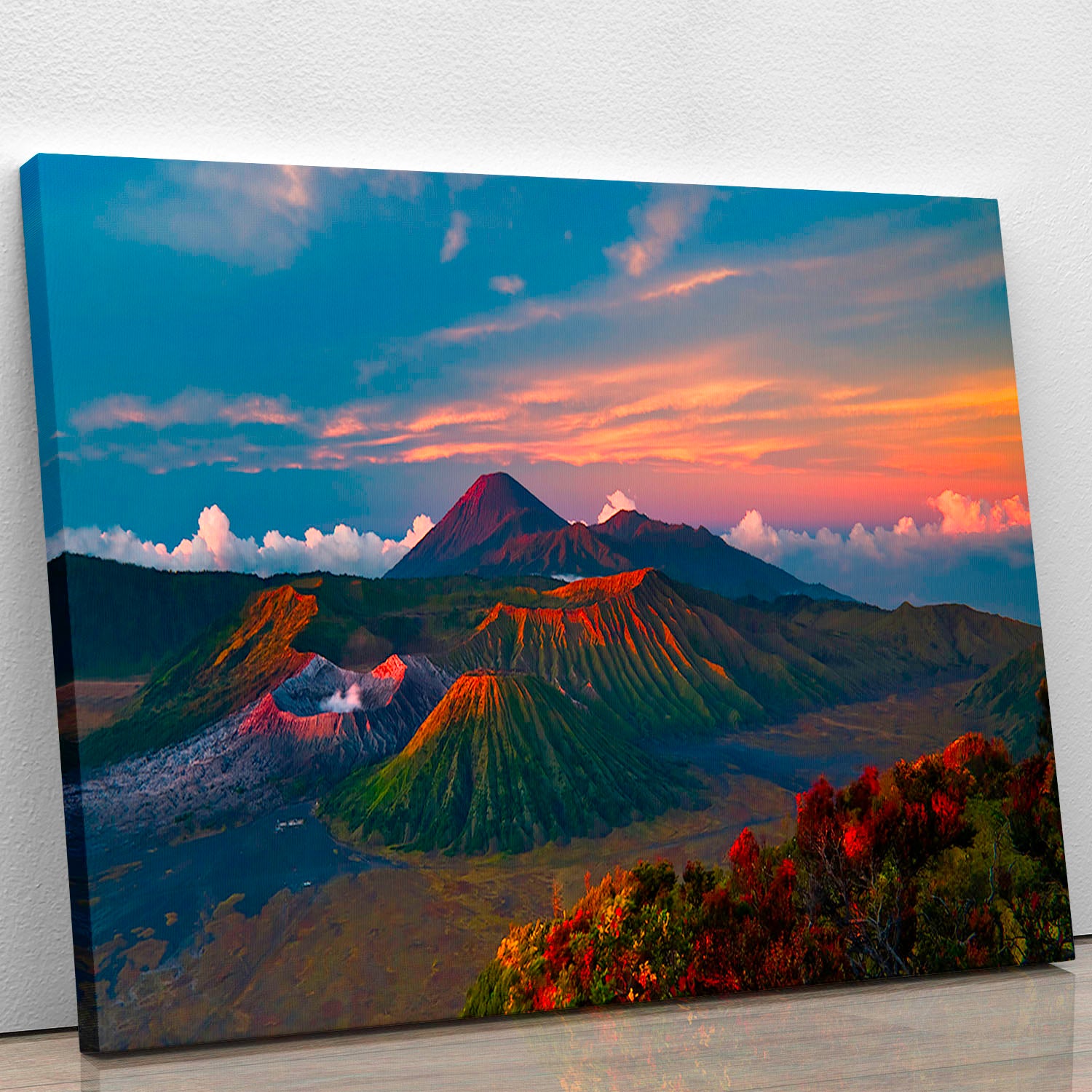 Volcano Dawn Canvas Print or Poster - Canvas Art Rocks - 1