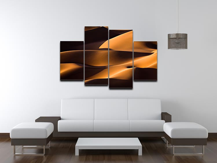 Light And Shadow 4 Split Panel Canvas - Canvas Art Rocks - 3