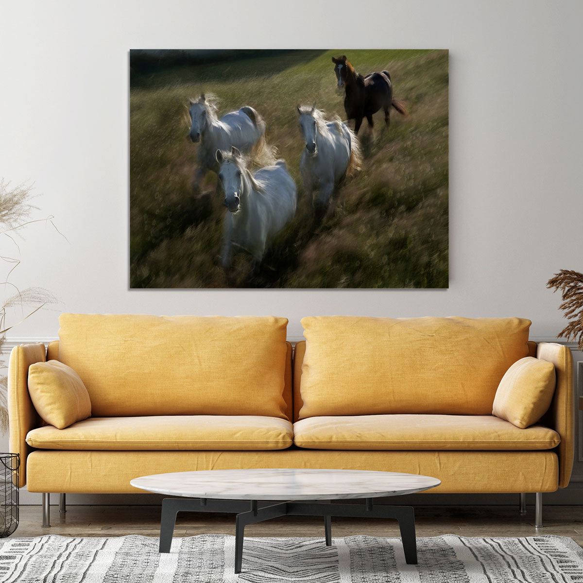 Horses Gallop in Canvas Print or Poster - Canvas Art Rocks - 4