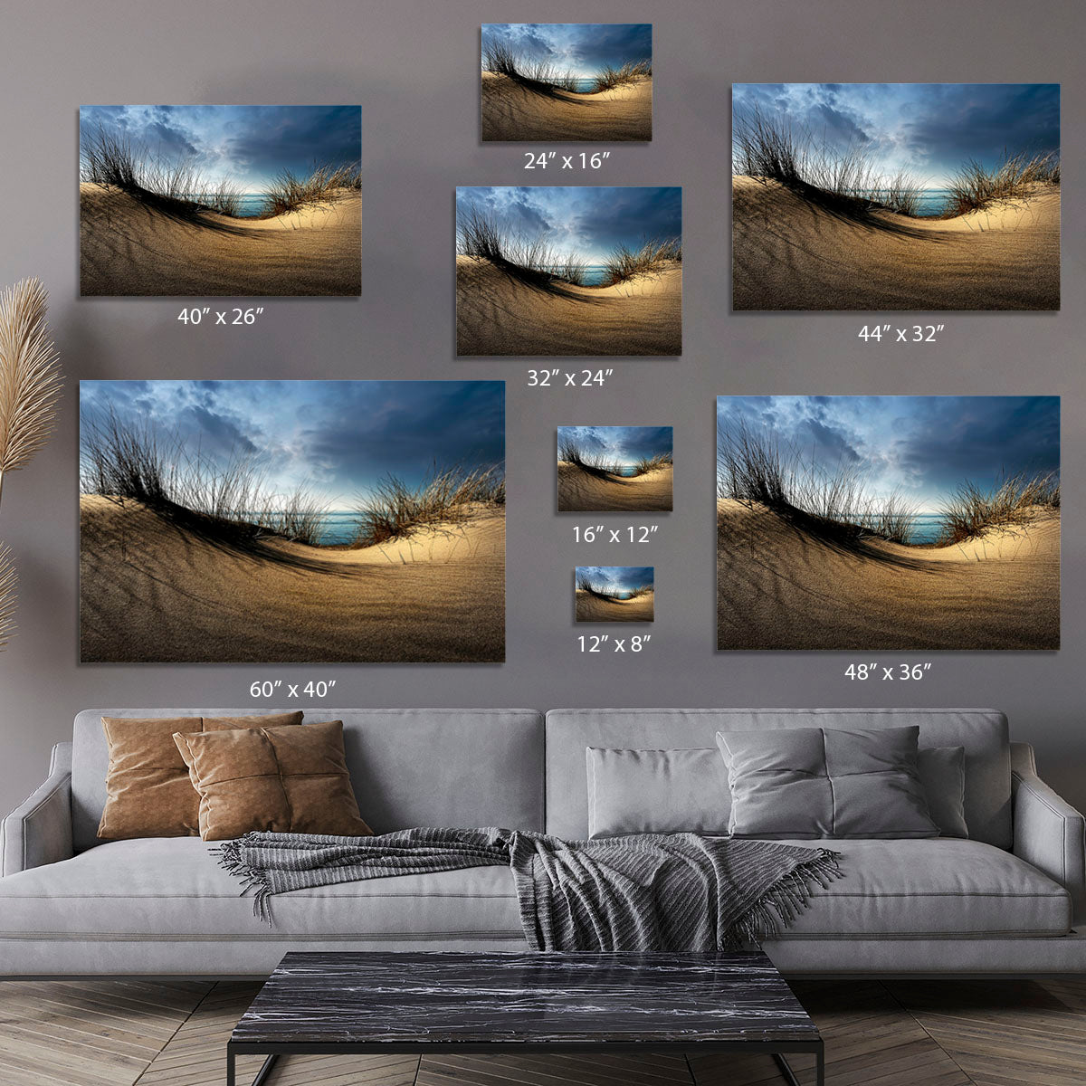 Dunes Canvas Print or Poster - Canvas Art Rocks - 7