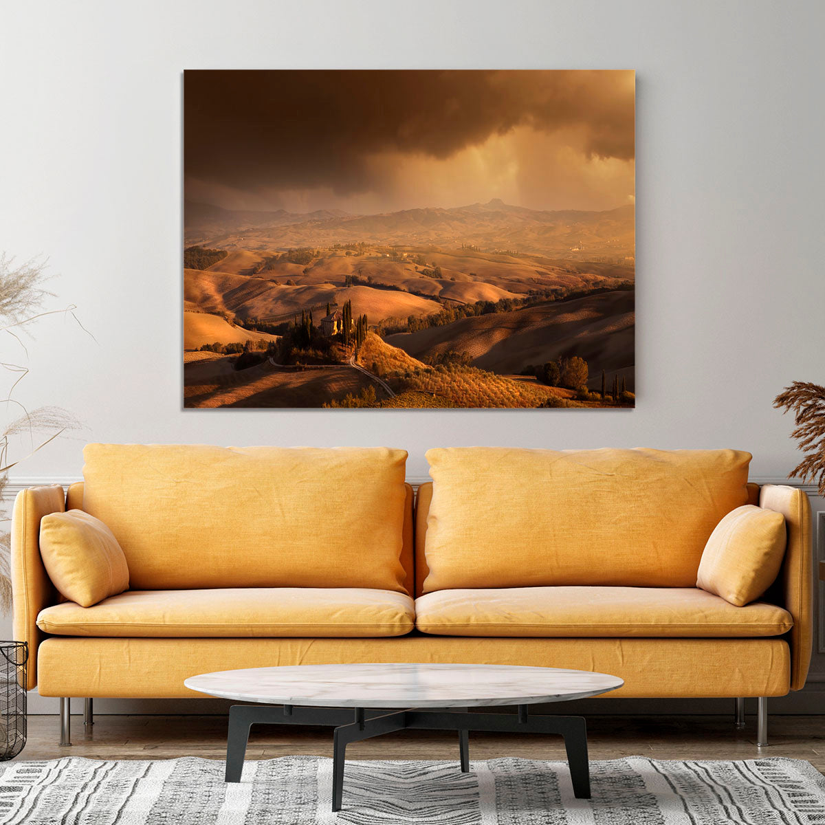 Val Orcia Canvas Print or Poster - Canvas Art Rocks - 4