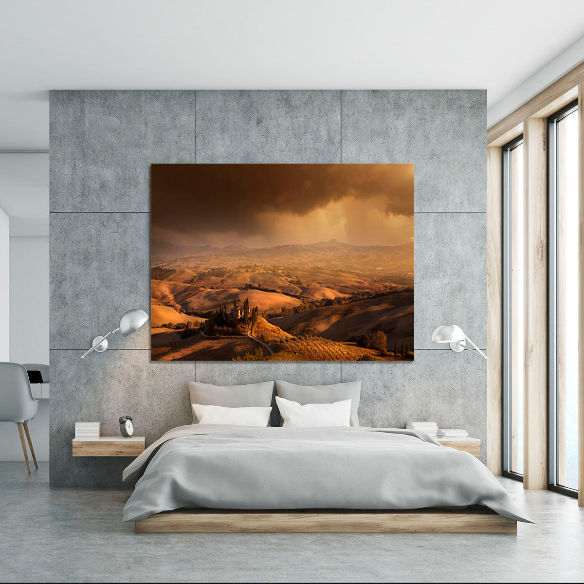 Val Orcia Canvas Print or Poster - Canvas Art Rocks - 5