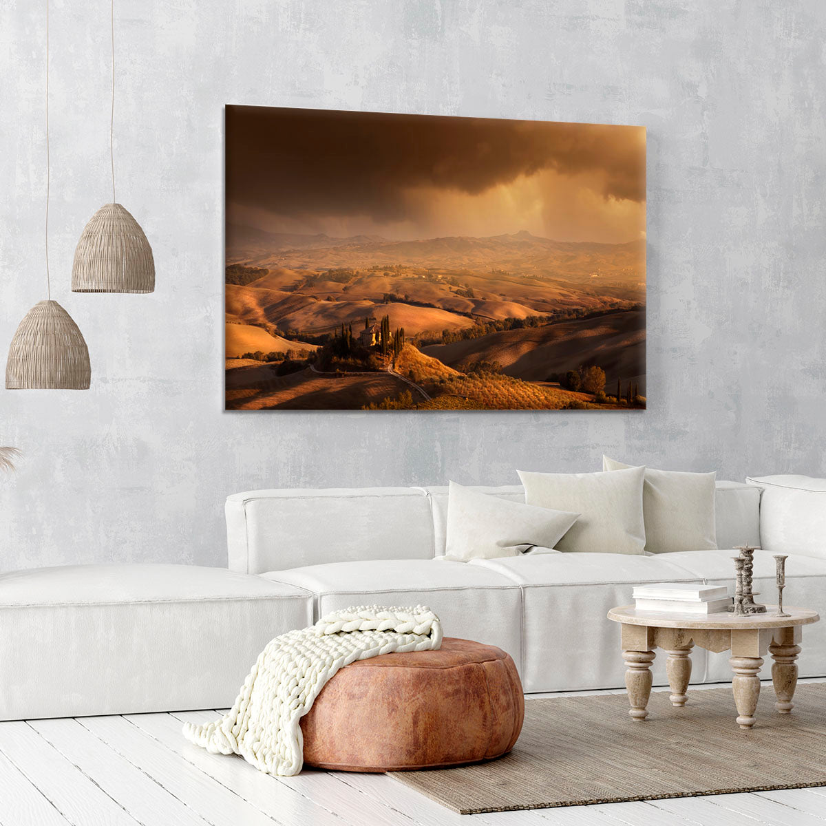 Val Orcia Canvas Print or Poster - Canvas Art Rocks - 6