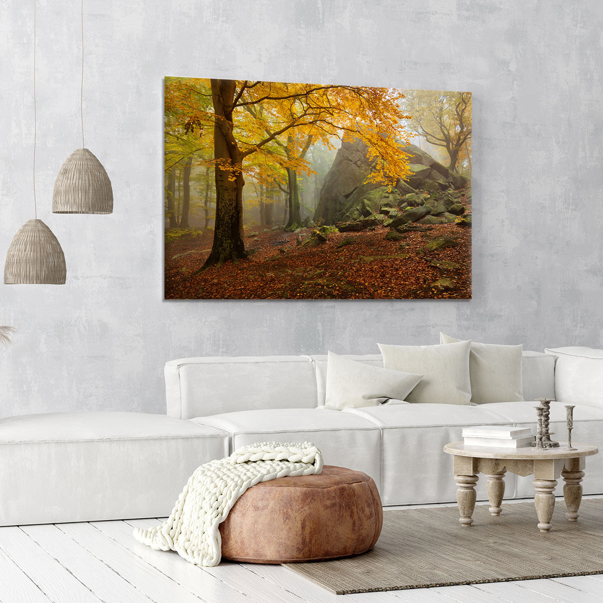 Autumn Forest Canvas Print or Poster - Canvas Art Rocks - 6