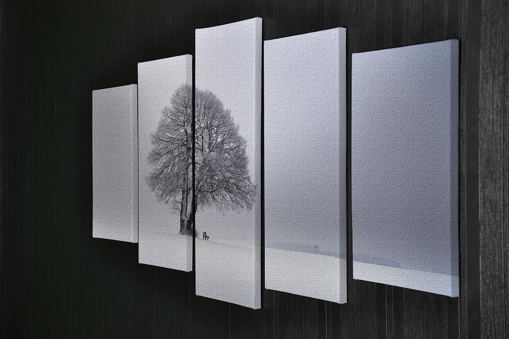 Winter Light 5 Split Panel Canvas - Canvas Art Rocks - 2