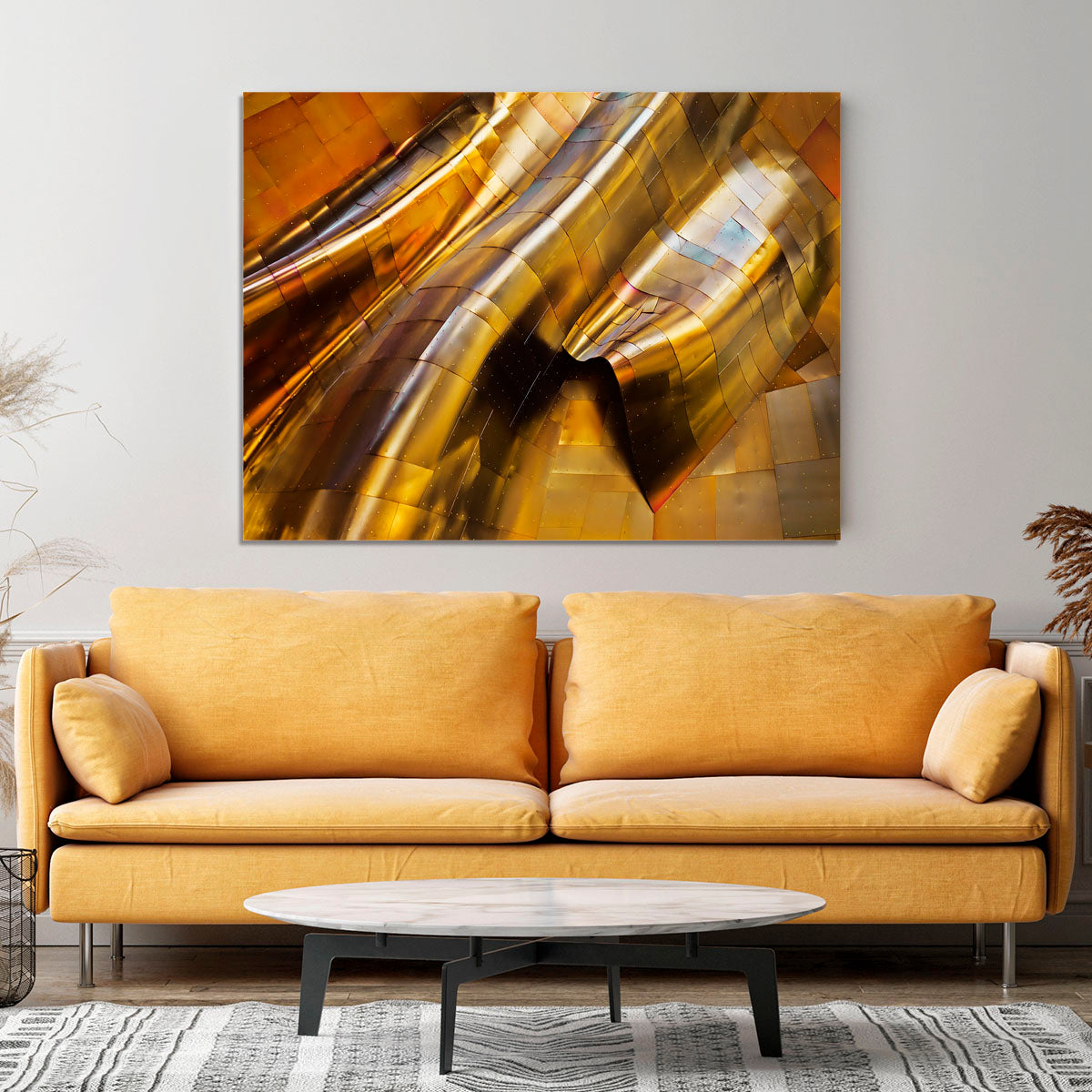Abstract Steel Canvas Print or Poster - Canvas Art Rocks - 4