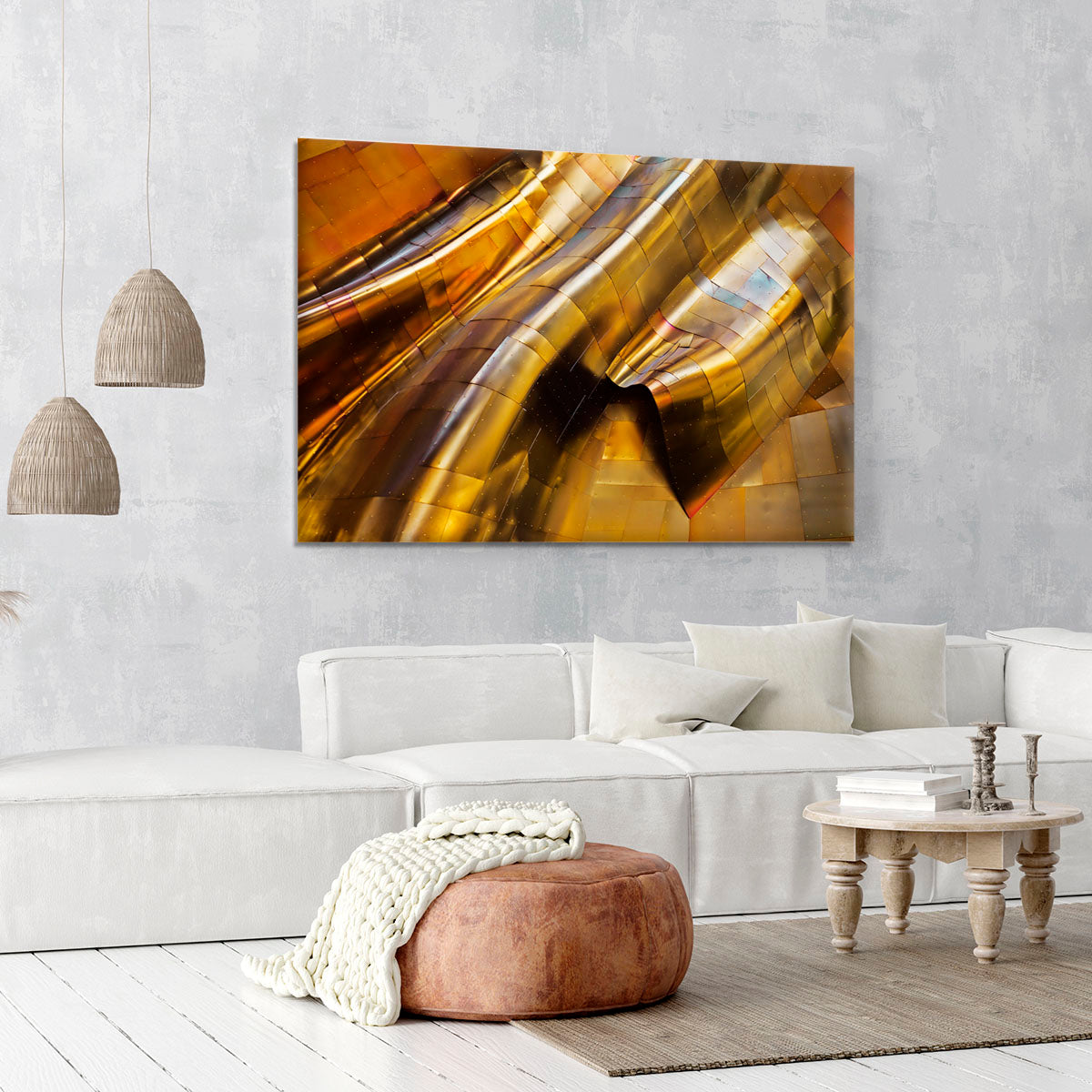 Abstract Steel Canvas Print or Poster - Canvas Art Rocks - 6