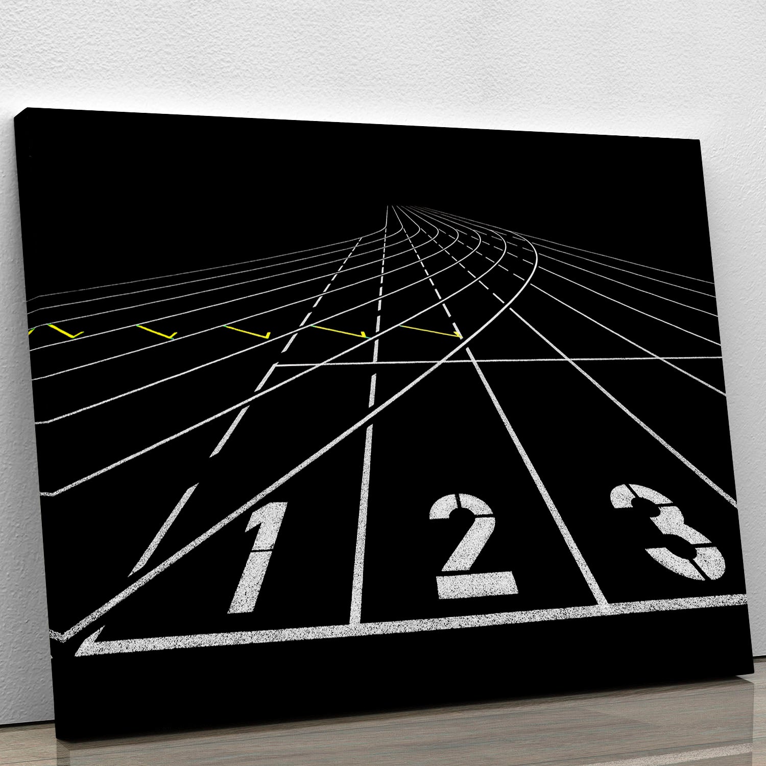 Running Track Canvas Print or Poster - Canvas Art Rocks - 1