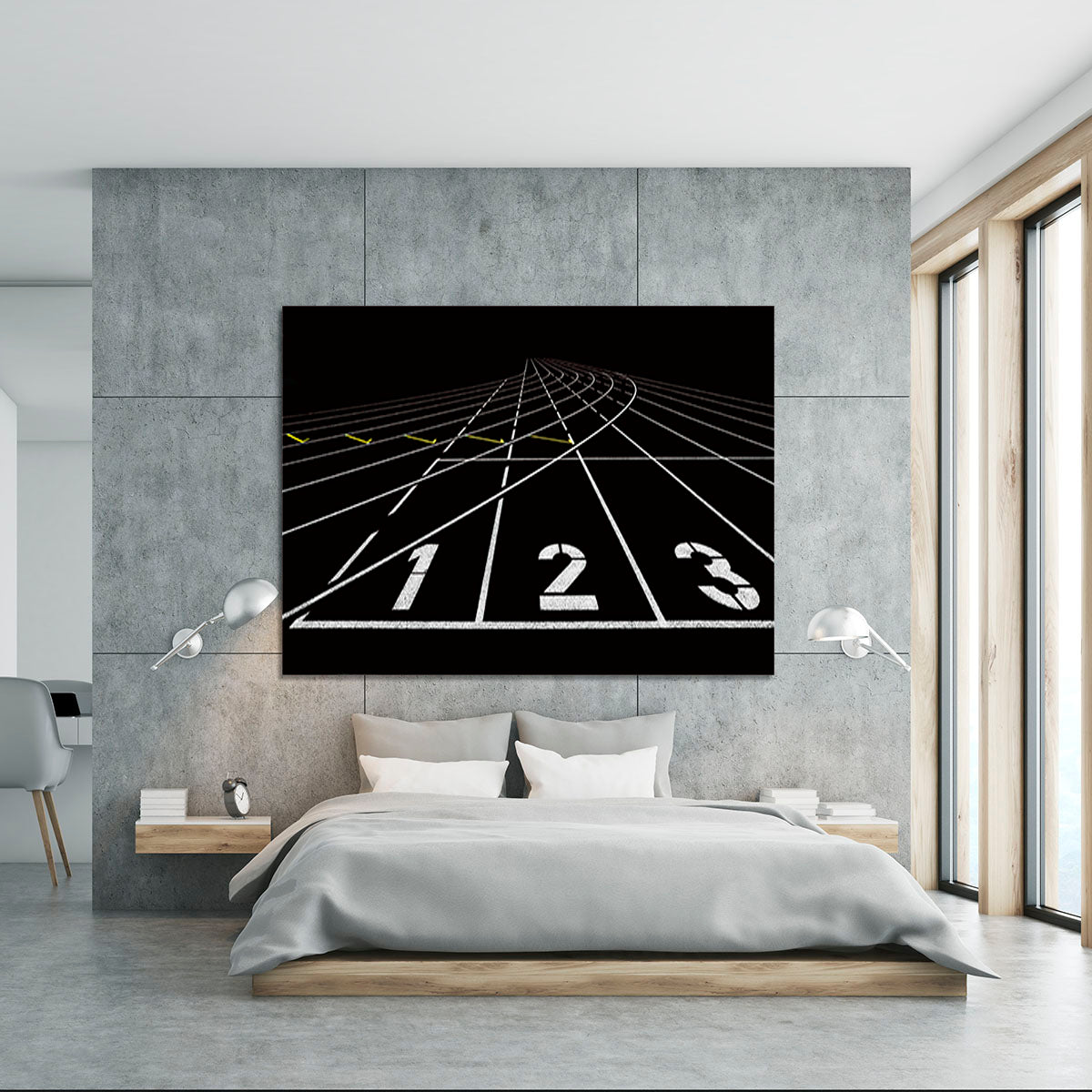 Running Track Canvas Print or Poster - Canvas Art Rocks - 5