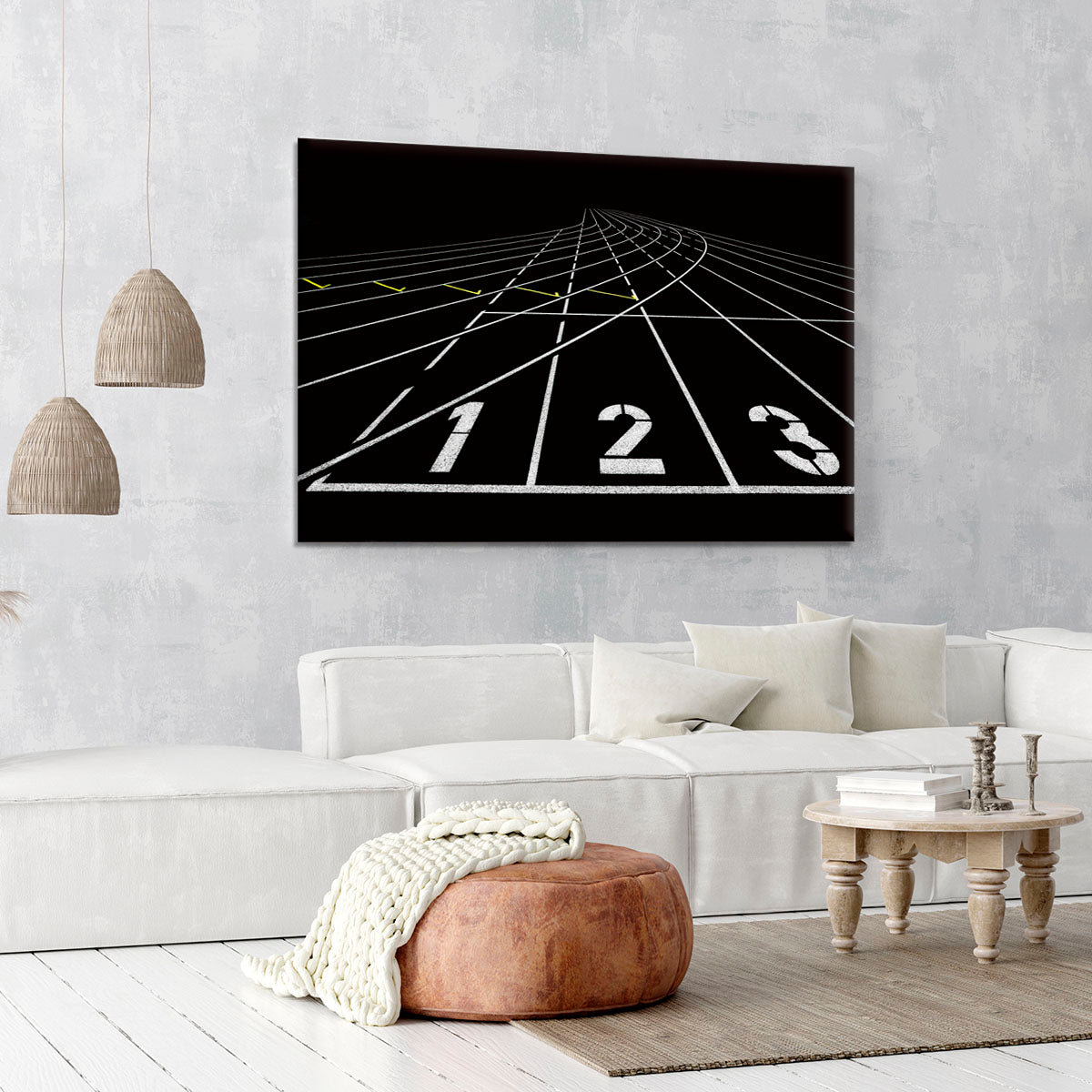 Running Track Canvas Print or Poster - Canvas Art Rocks - 6
