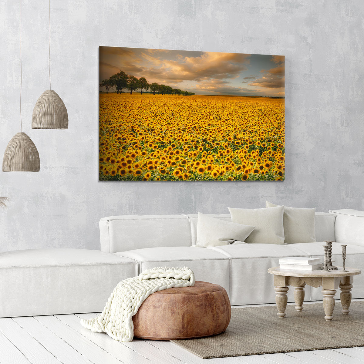 Sunflowers Canvas Print or Poster - Canvas Art Rocks - 6