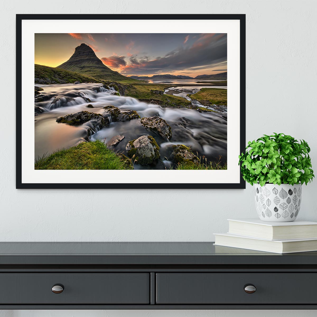 Early In The Morning Framed Print - Canvas Art Rocks - 1