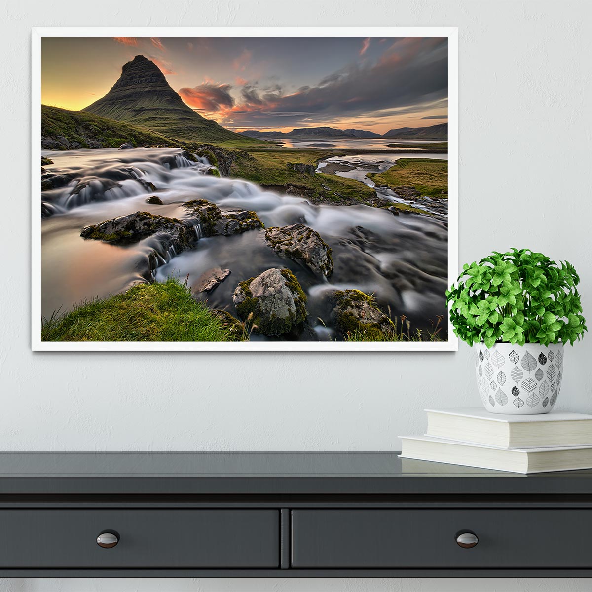 Early In The Morning Framed Print - Canvas Art Rocks -6