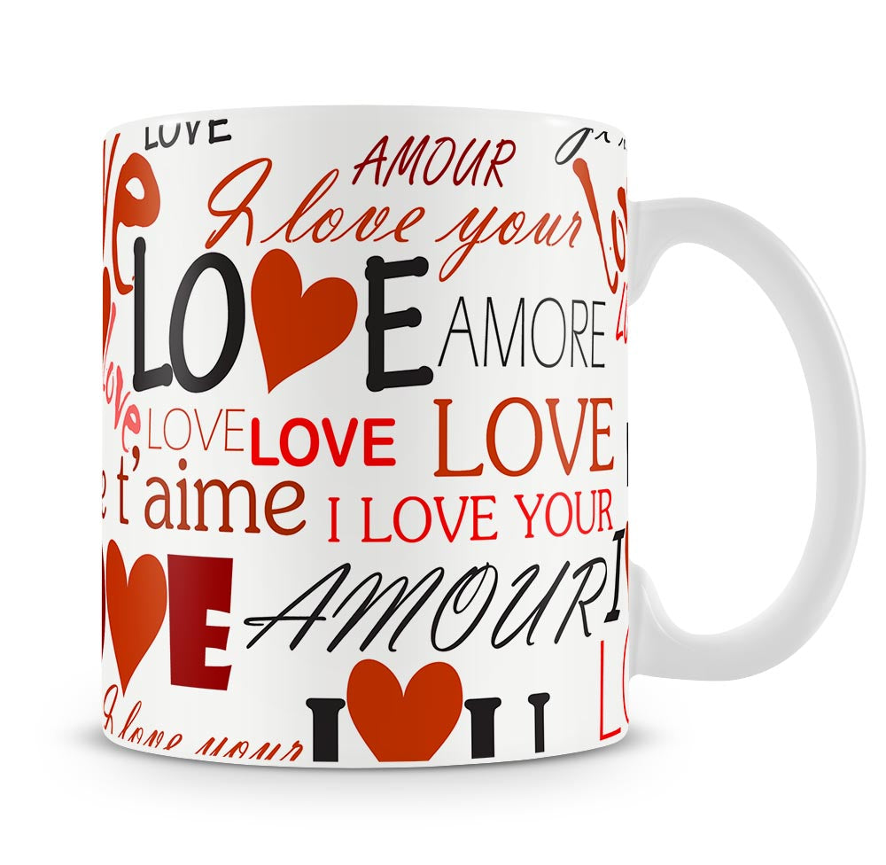 Personalised Mug - Language of Love b