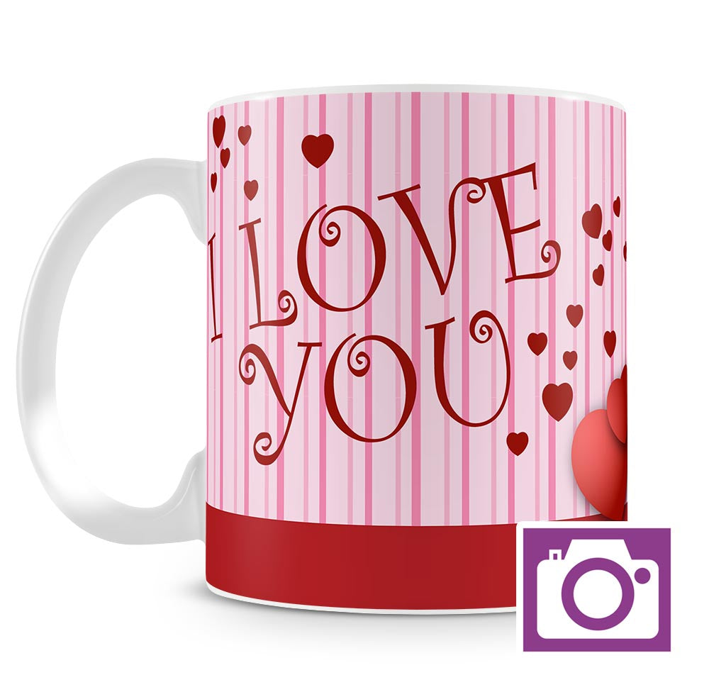 Personalised Mug - I Love You a