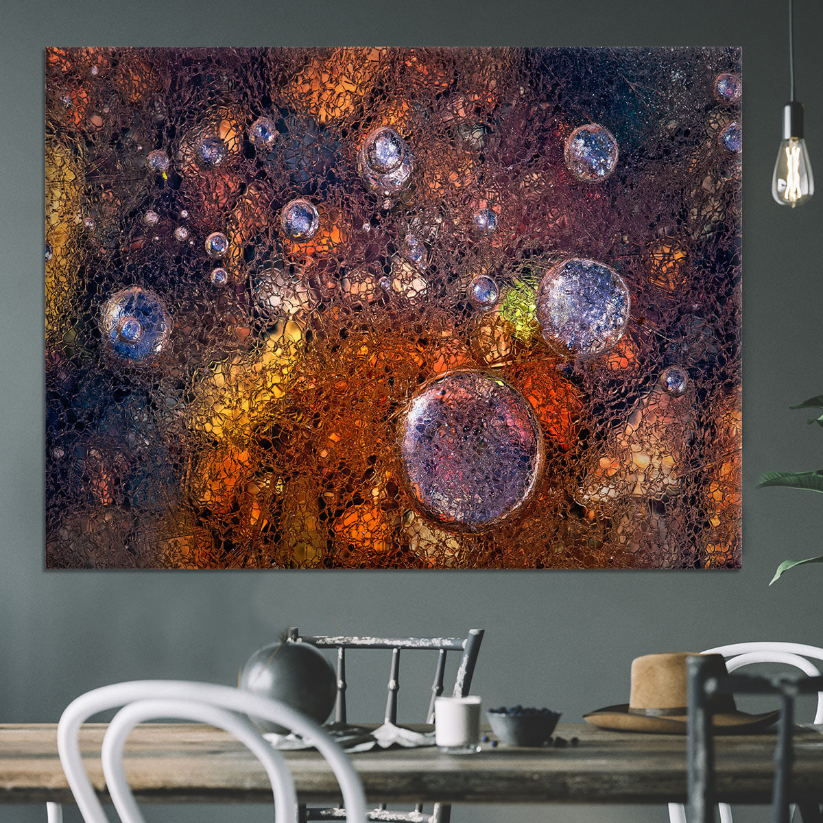 Winter Over Autumn Canvas Print or Poster - Canvas Art Rocks - 3
