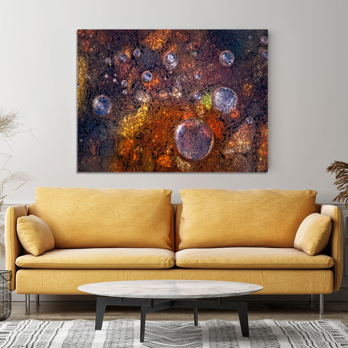 Winter Over Autumn Canvas Print or Poster - Canvas Art Rocks - 4