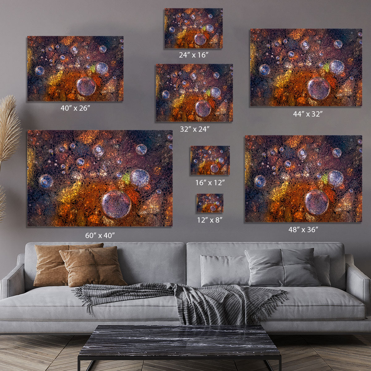 Winter Over Autumn Canvas Print or Poster - Canvas Art Rocks - 7
