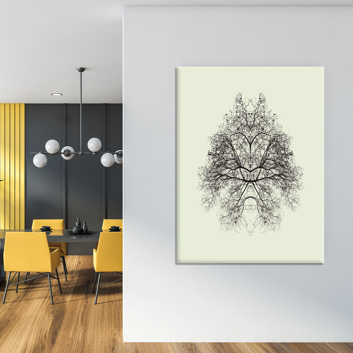 Rorschach Test Canvas Print or Poster - Canvas Art Rocks - 4