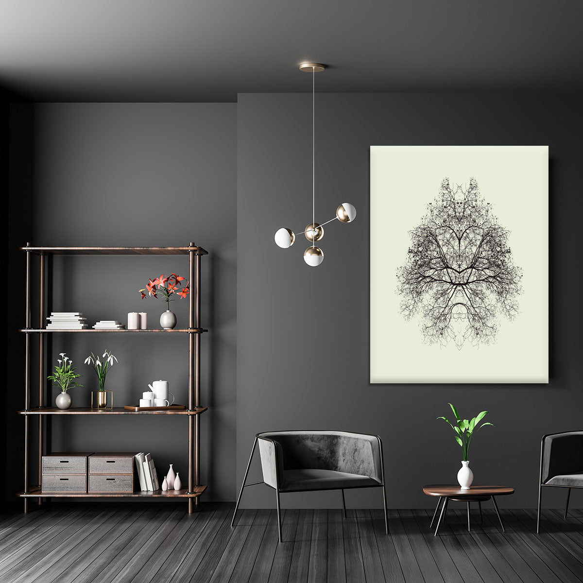 Rorschach Test Canvas Print or Poster - Canvas Art Rocks - 5