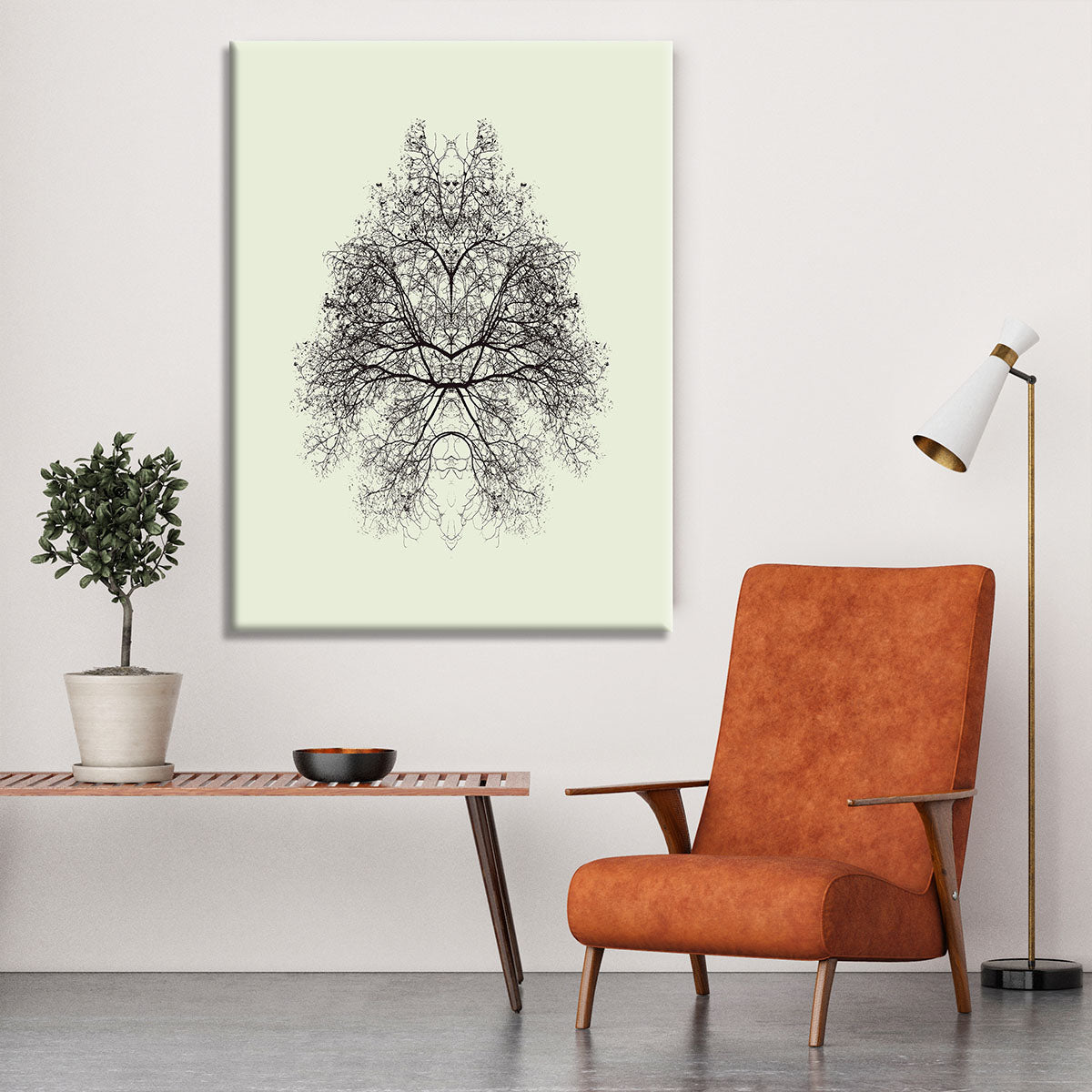Rorschach Test Canvas Print or Poster - Canvas Art Rocks - 6