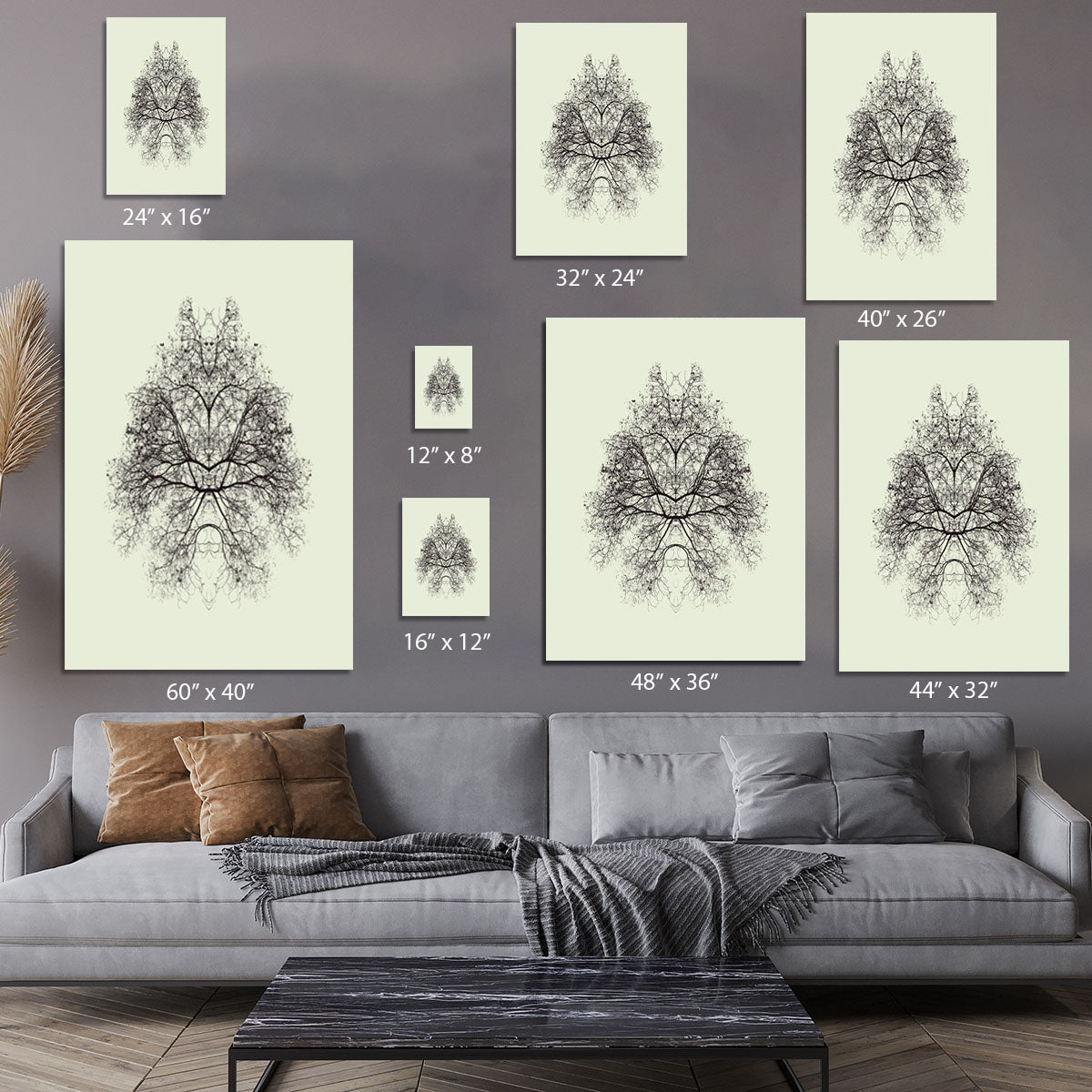 Rorschach Test Canvas Print or Poster - Canvas Art Rocks - 7