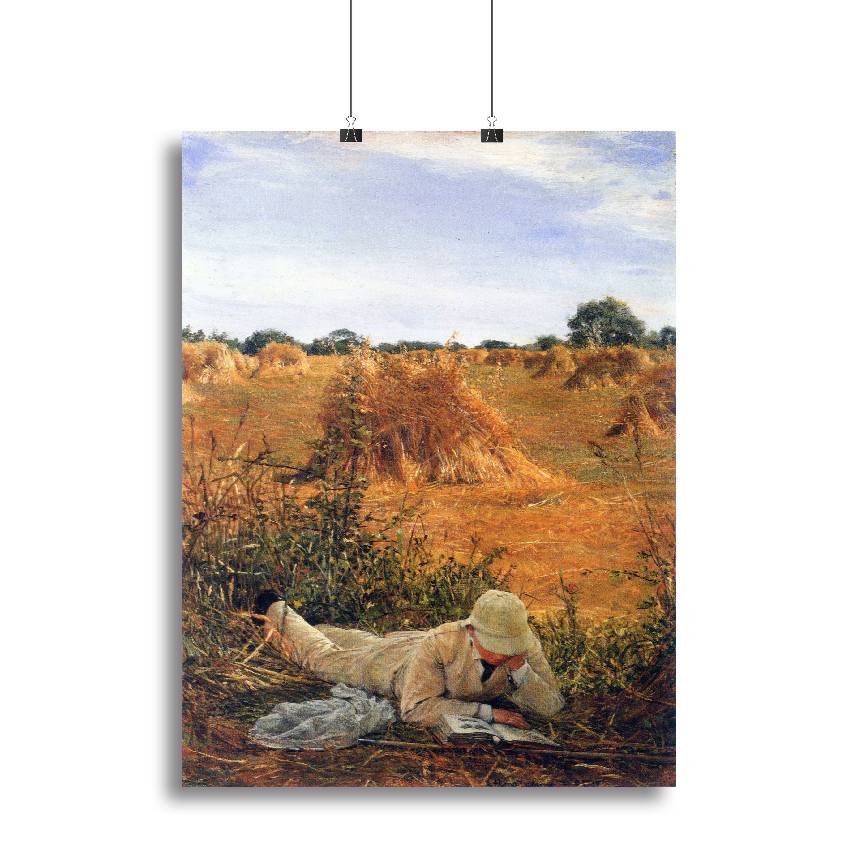94 degrees in the shade by Alma Tadema Canvas Print or Poster - Canvas Art Rocks - 2