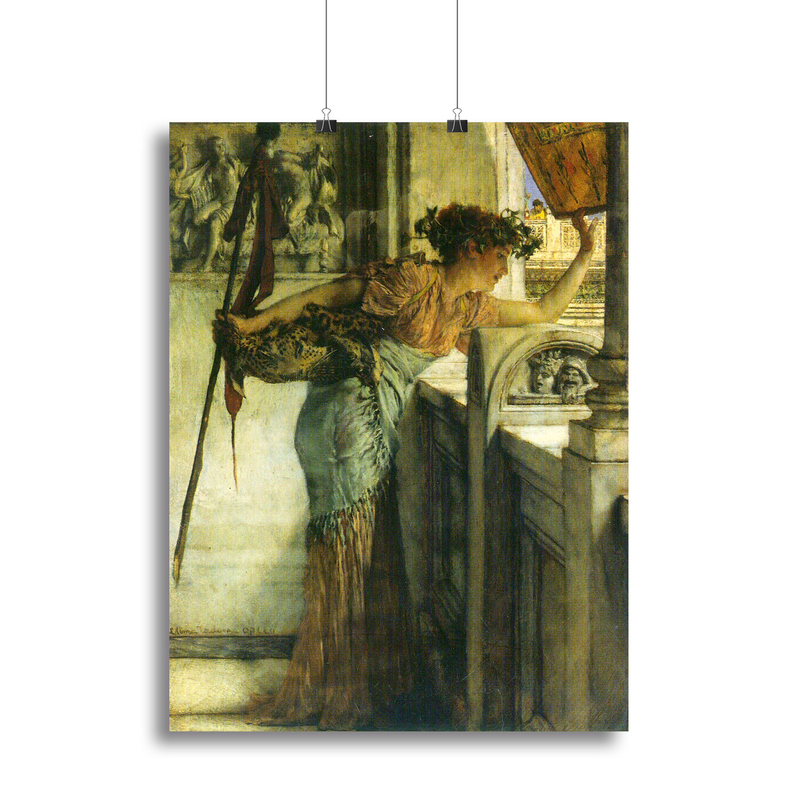 A Bacchantin There he is! by Alma Tadema Canvas Print or Poster - Canvas Art Rocks - 2