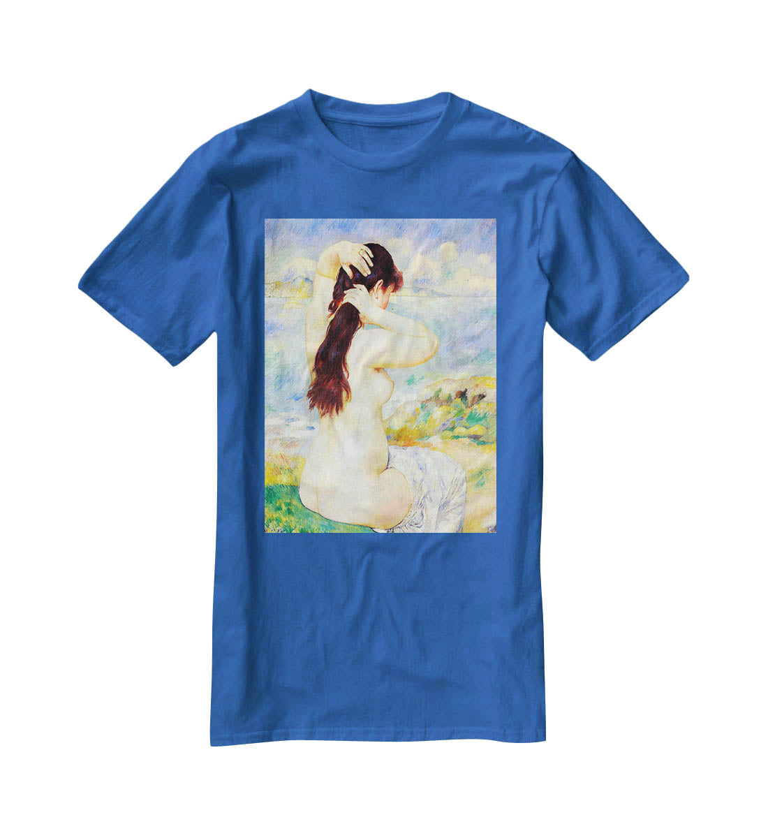 A Bather by Renoir T-Shirt - Canvas Art Rocks - 2