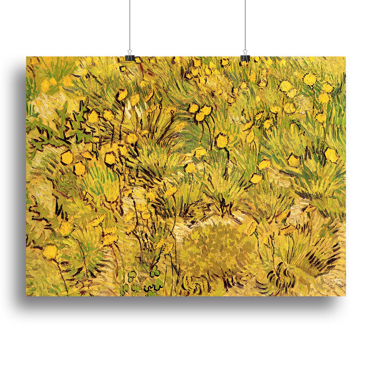 A Field of Yellow Flowers by Van Gogh Canvas Print or Poster - Canvas Art Rocks - 2