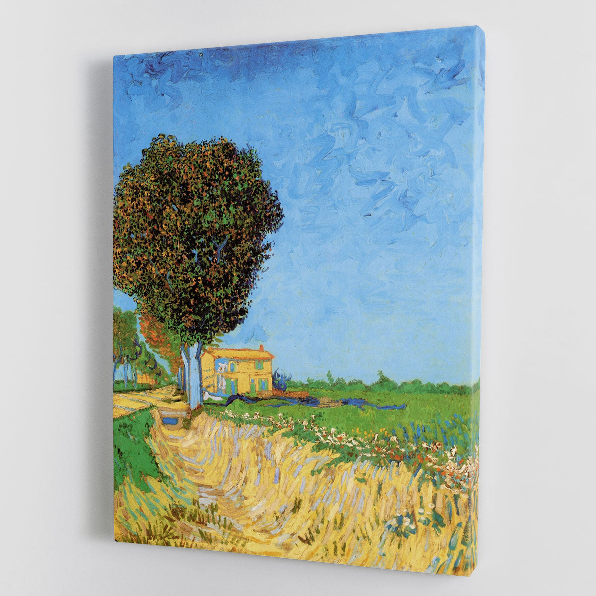 A Lane near Arles by Van Gogh Canvas Print or Poster - Canvas Art Rocks - 1