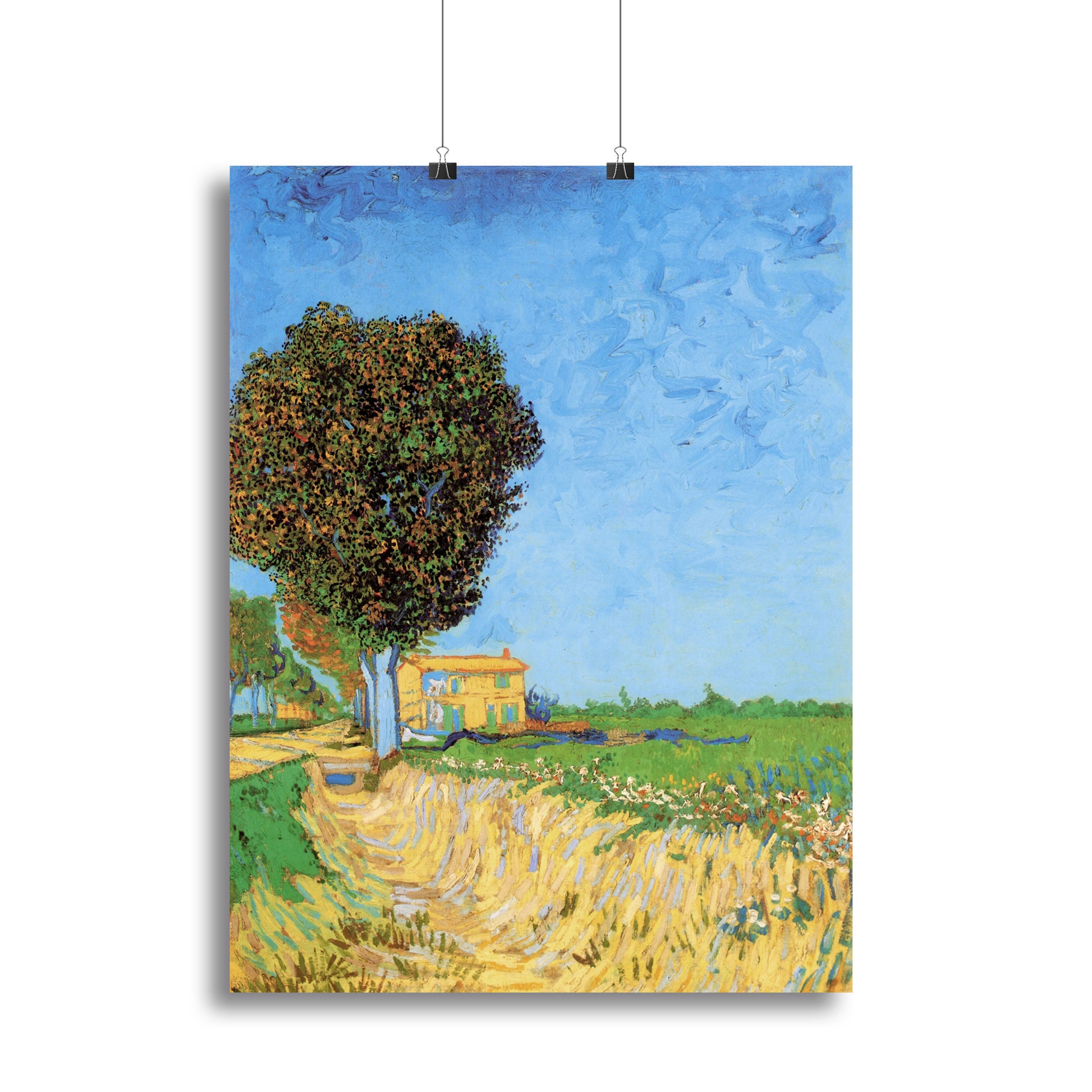 A Lane near Arles by Van Gogh Canvas Print or Poster - Canvas Art Rocks - 2