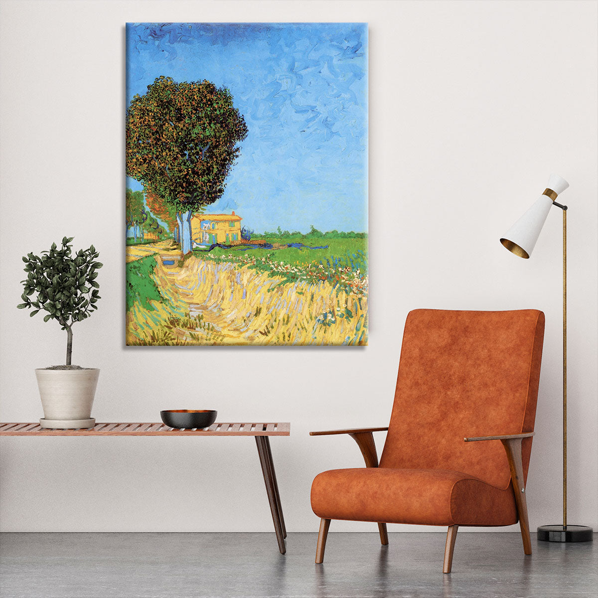 A Lane near Arles by Van Gogh Canvas Print or Poster - Canvas Art Rocks - 6