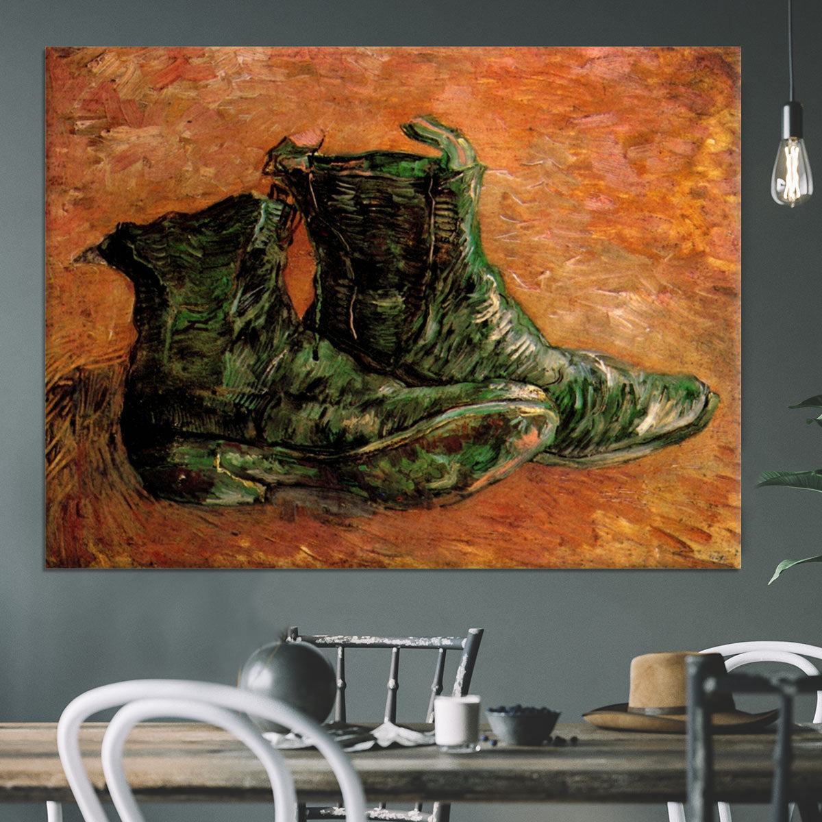 A Pair of Shoes by Van Gogh Canvas Print or Poster - Canvas Art Rocks - 3