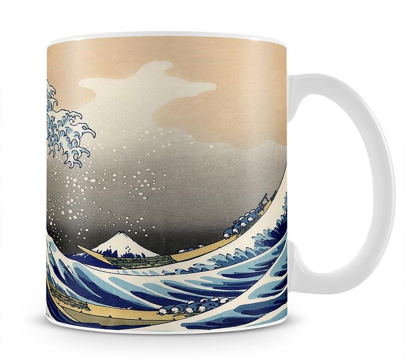 A big wave off Kanagawa by Hokusai Mug - Canvas Art Rocks - 1