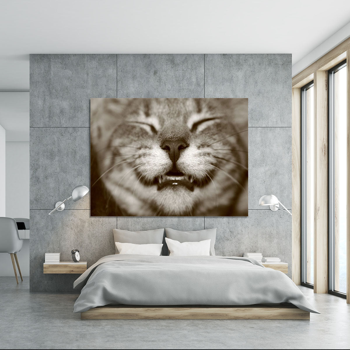 A smiling kitten Canvas Print or Poster - Canvas Art Rocks - 5