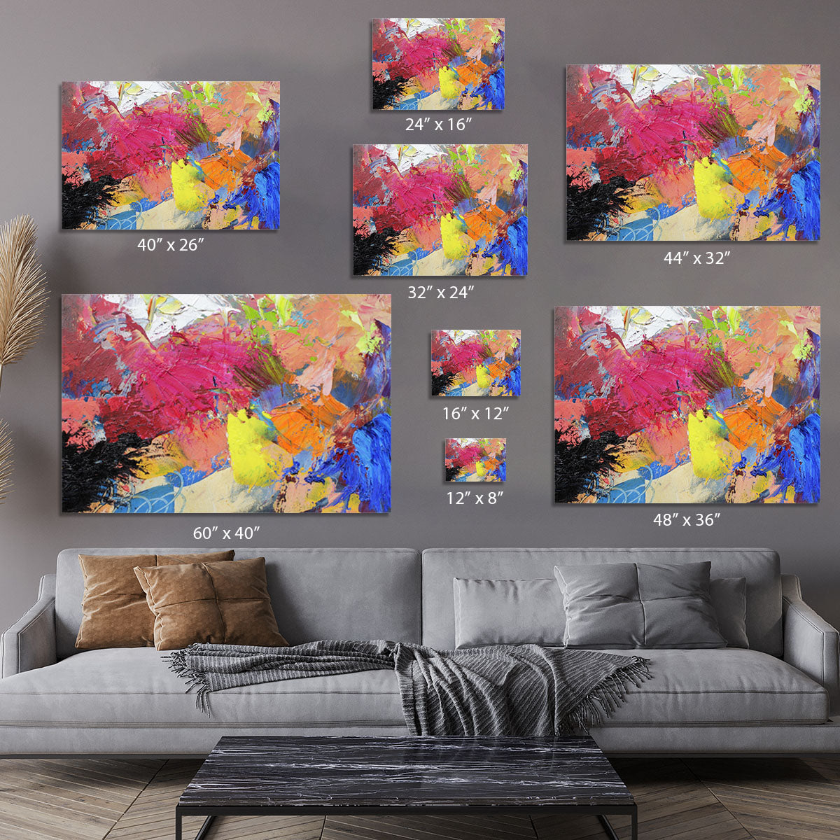 Abstract art Canvas Print or Poster - Canvas Art Rocks - 7