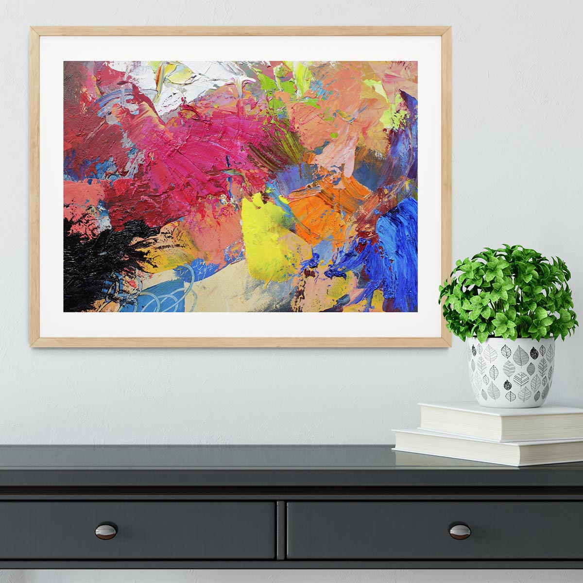 Abstract art Framed Print - Canvas Art Rocks - 3