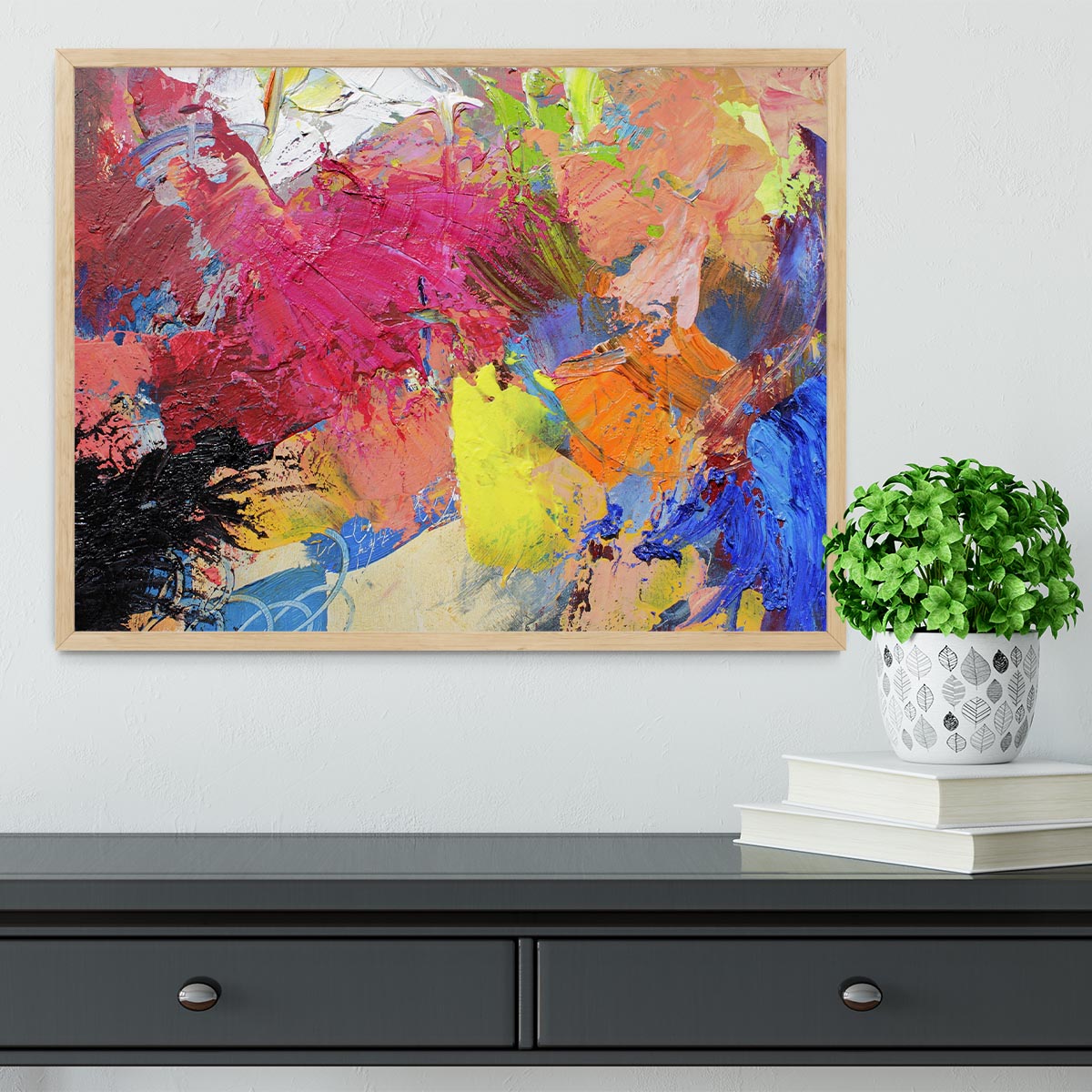 Abstract art Framed Print - Canvas Art Rocks - 4