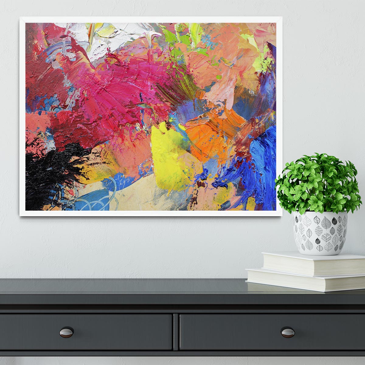 Abstract art Framed Print - Canvas Art Rocks -6