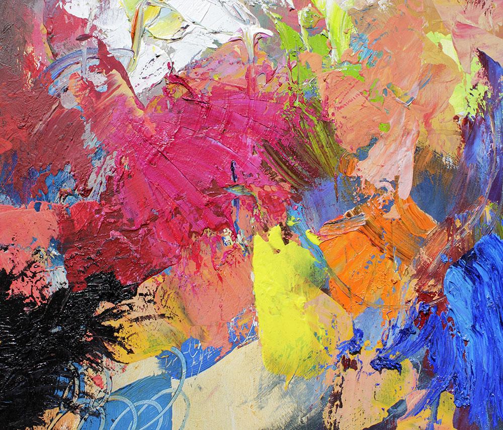 Abstract art Wall Mural Wallpaper - Canvas Art Rocks - 1