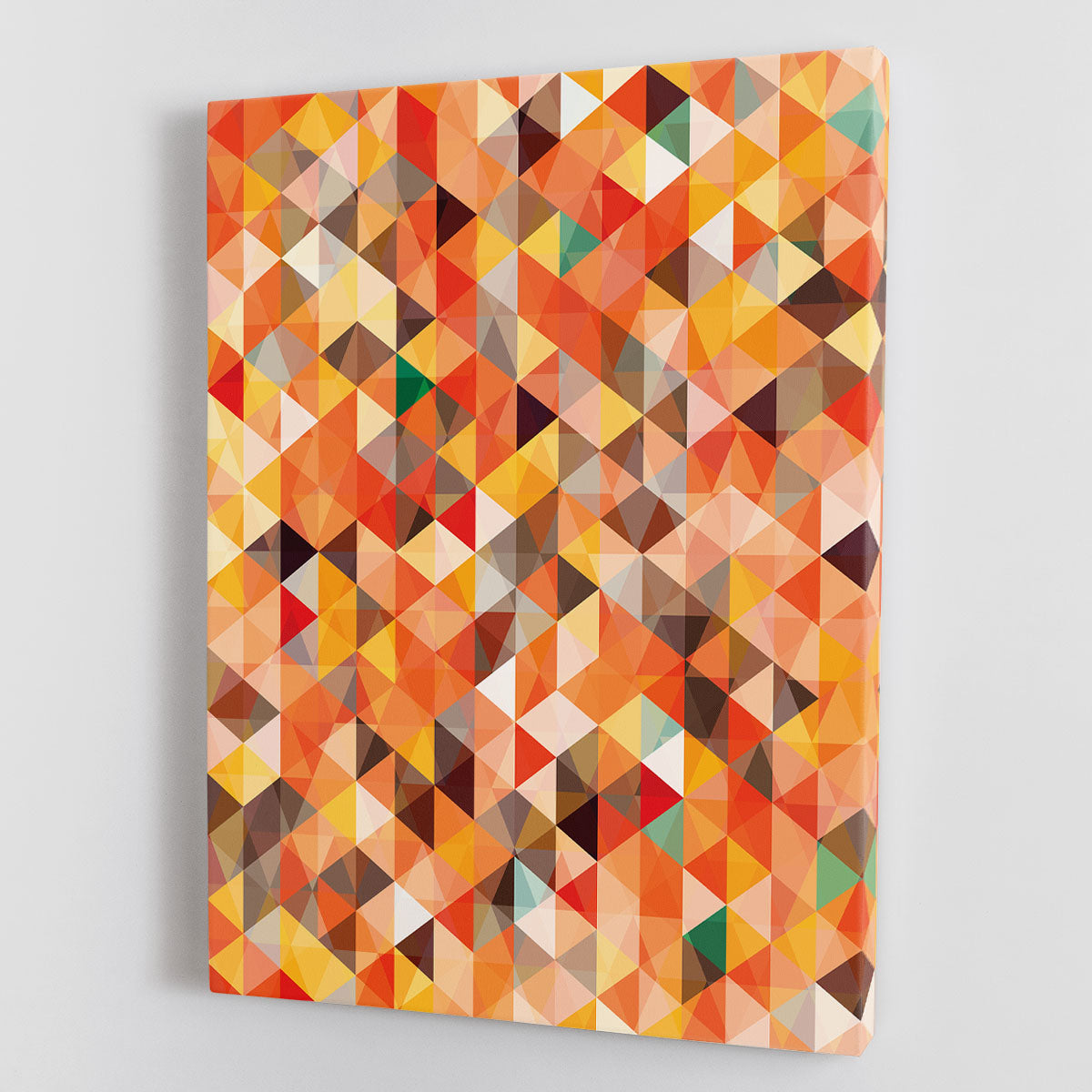 Abstract triangle seamless Canvas Print or Poster - Canvas Art Rocks - 1