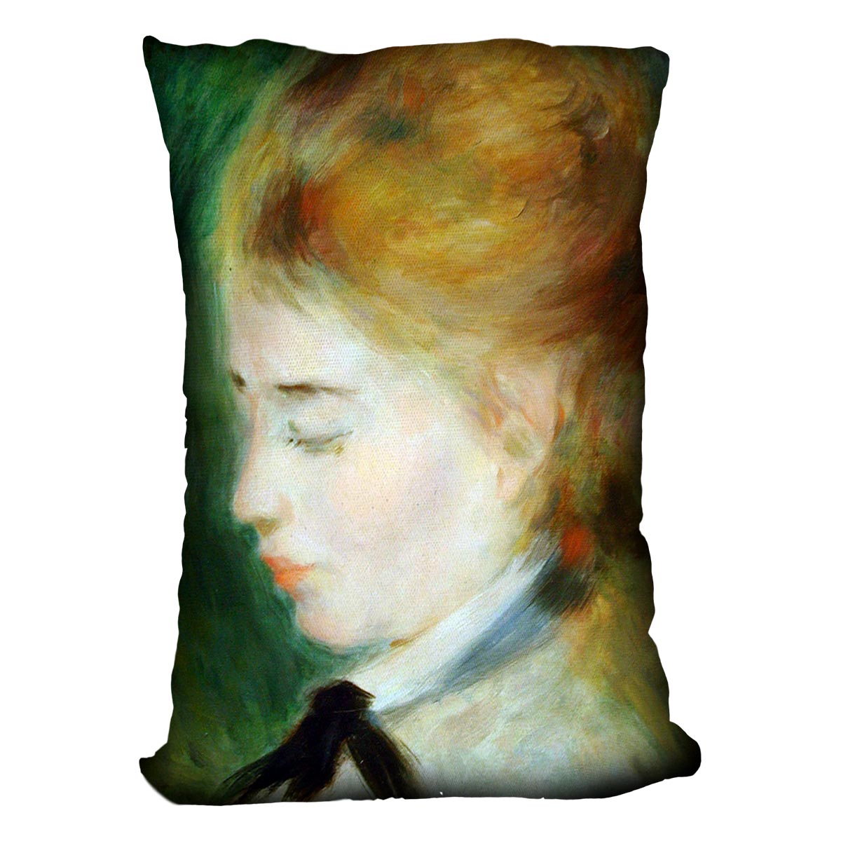 Actress Henriette Henriot by Renoir Cushion