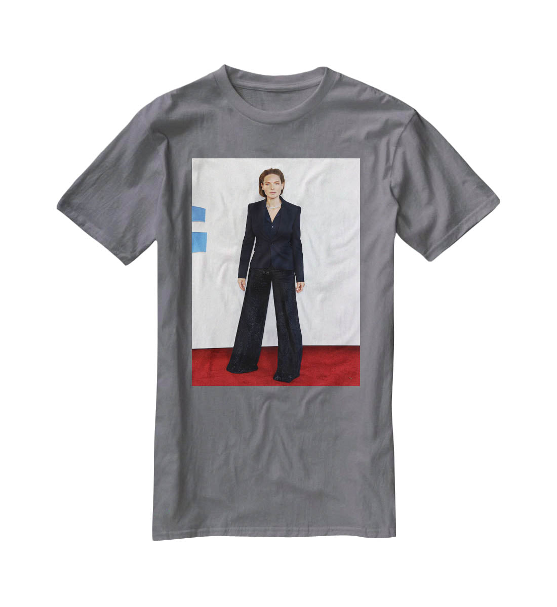 Actress Rebecca Ferguson T-Shirt - Canvas Art Rocks - 3