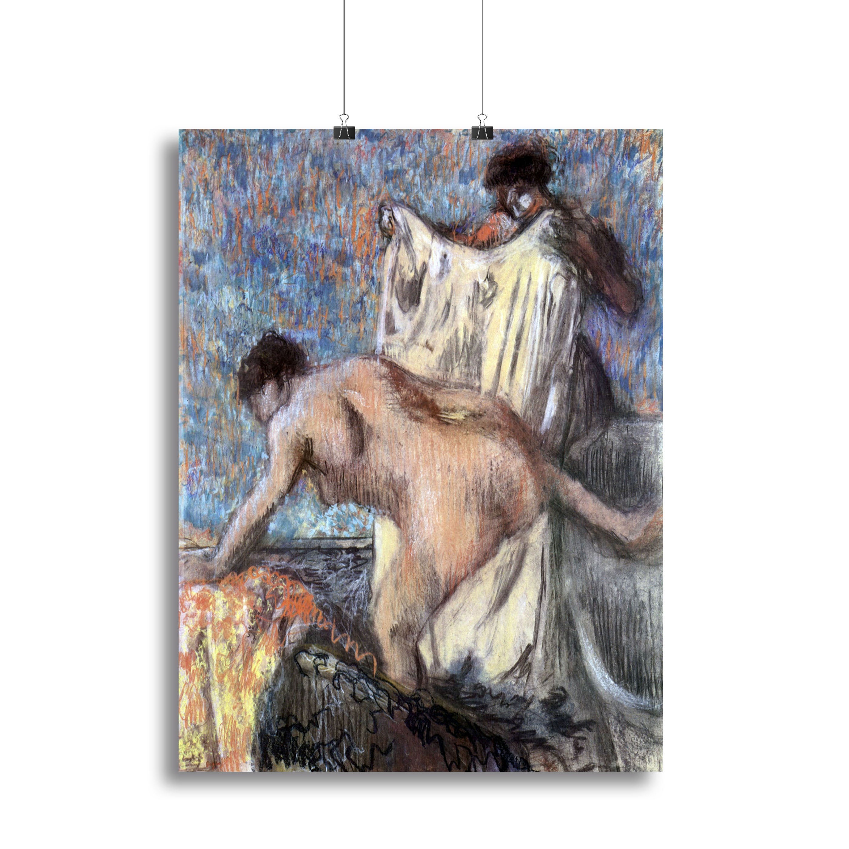 After bathing 3 by Degas Canvas Print or Poster - Canvas Art Rocks - 2